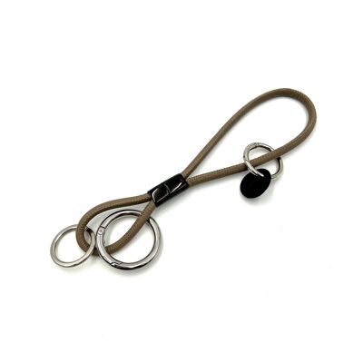 Key Bracelet 3.1 - Taupe - Schwarz