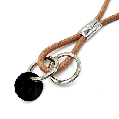 Key Bracelet 3.1 - Nude - Silber