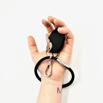 Bracelet Clé 3.0 - Noir / Argent 8