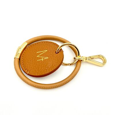 Key Bracelet 3.0 - Cognac / Gold