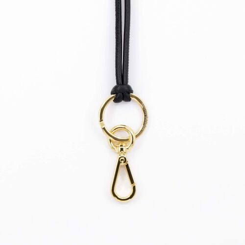 Lanyard 0.4 - Schwarz - Gold