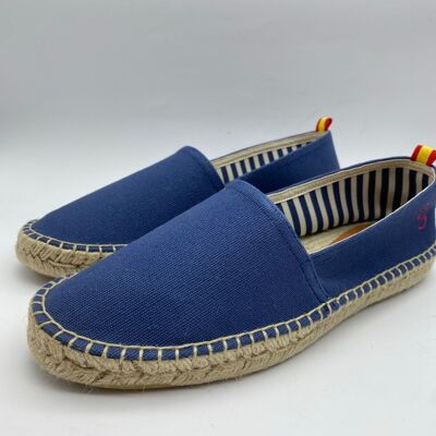 Espadrillas piatte blu navy