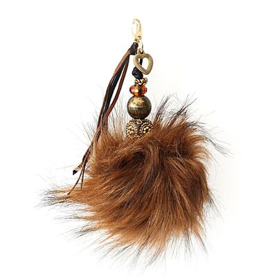 Brown Classic Pompom