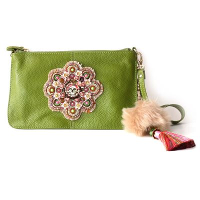 Yebisah Green Clutch