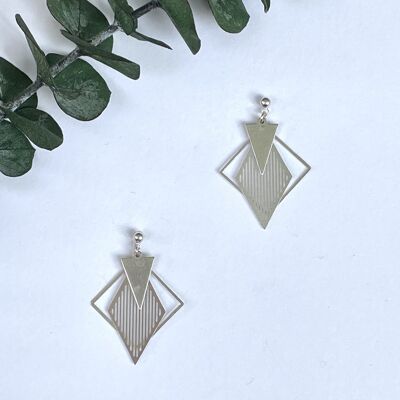 Earrings BB 065 - Silver