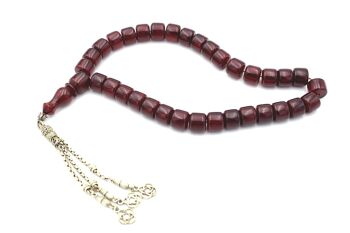 Perles de prière Faturan et bakélite, Tasbih par LRV / SKU148 2