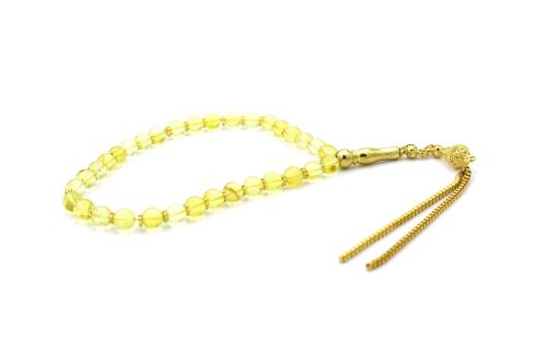 Baltic Amber Gemstone Beads - Tasbih / SKU172