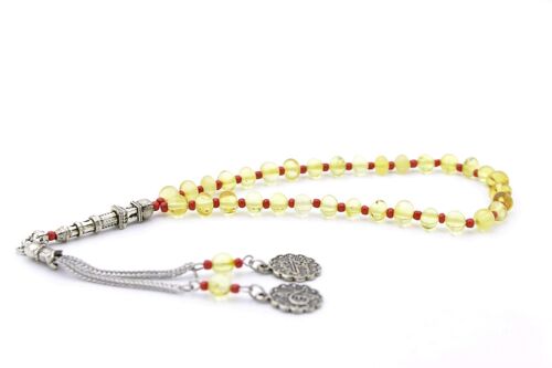 Luxury Baltic Amber Prayer Beads - Tasbih UK 04 / SKU185