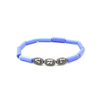 LRV Blue Mother of Pearl Bracelet UK - 444 / SKU201