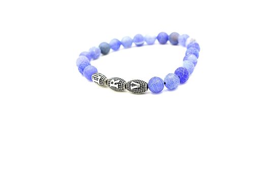 Amethyst Gemstone Bracelet by Luxury R Visible / SKU238