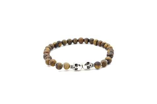 Tiger Eye Gemstone Bracelet by LRV Gem UK 549 / SKU245