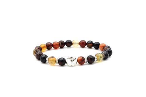 Mixed Gemstone Bracelet By LRV UK-1232 / SKU247