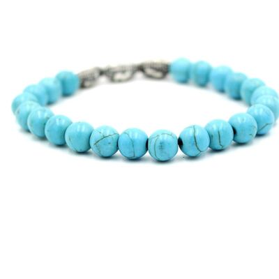 Turquoise Gemstone Bracelet by LRV - UK104 / SKU292