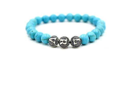 Turquoise Gemstone Bracelet / SKU293