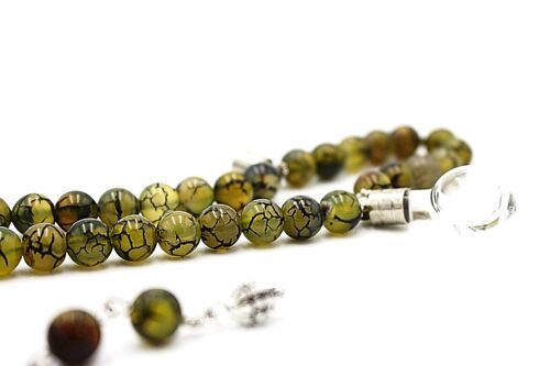 Peridot Luxury Gemstone Prayer Beads Tesbih by Luxury R Visible LRV BS200K / SKU311