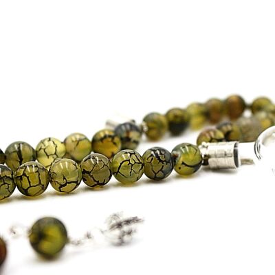 Peridot Luxury Gemstone Prayer Beads Tesbih by Luxury R Visible LRV BS200K / SKU311