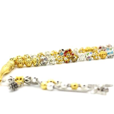 Luxury Crystal Prayer Beads Only by Luxury R Visible LRV CR90K / SKU318