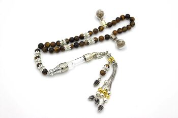 Perles de prière en pierres précieuses de méditation Bronzite par Luxury R Visible / SKU322 4