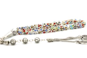 Perles de prière en cristal de méditation uniques et élégantes uniquement par Luxury R Visible / SKU325 1