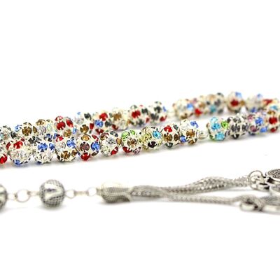 Elegant One of a Kind Meditation Crystal Prayer Beads Only by Luxury R Visible / SKU325