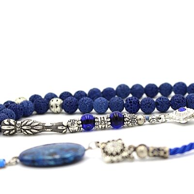 Exclusive Only By LRV, Blue Lava Stone Healing Beads / SKU366