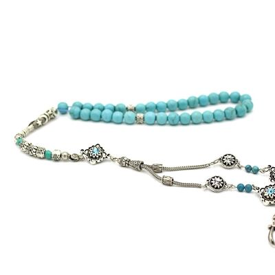 Howlite & Crystals Combo Healing Gemstone Beads / SKU376