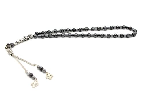 Elegant Healing Hematite Prayer & Meditation Beads / SKU379