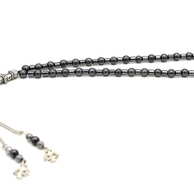 Elegant Healing Hematite Prayer & Meditation Beads / SKU379