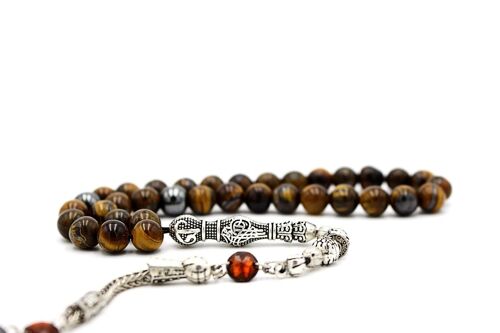 LRV Combo, Hematite & Tiger Eye Gemstone, Meditation & Prayer Beads by LRV UK899K / SKU385