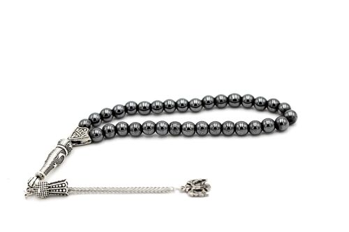 LRV Hematite Gemstone Prayer & Meditation Beads UK200K / SKU398