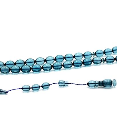 Large Ocean Splash Hand Crafted Cylinder Prayer & Meditation Beads UK50K / SKU410