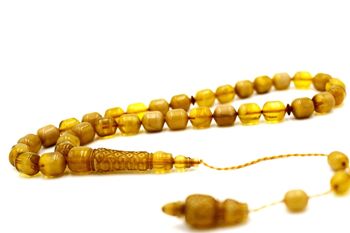 Perles de prière et de méditation cylindriques fabriquées à la main UK343K / SKU430 1
