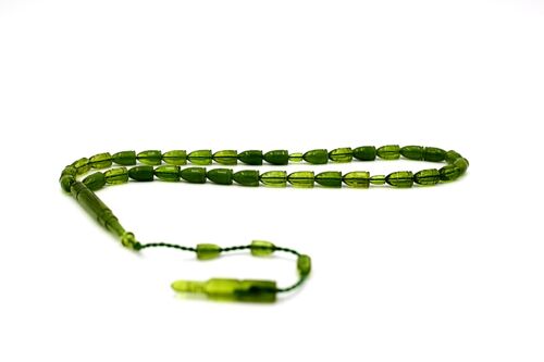 Unique Forest Green Meditation & Prayer Beads / SKU467