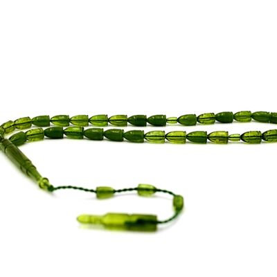 Unique Forest Green Meditation & Prayer Beads / SKU467