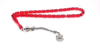 Perles de prière et de méditation rouge cerise / SKU472 2
