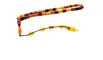 Miel - Perles de prière et de méditation en ambre / SKU475 2