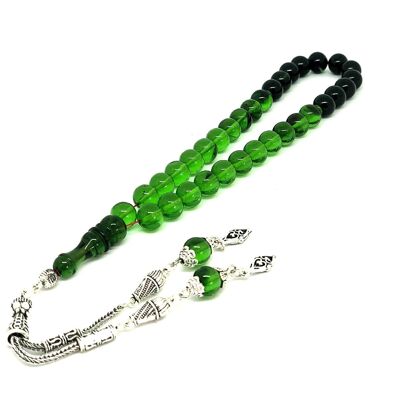 True Beauty, Amber Resins Prayer Beads-Worry Beads UK-521G / SKU491