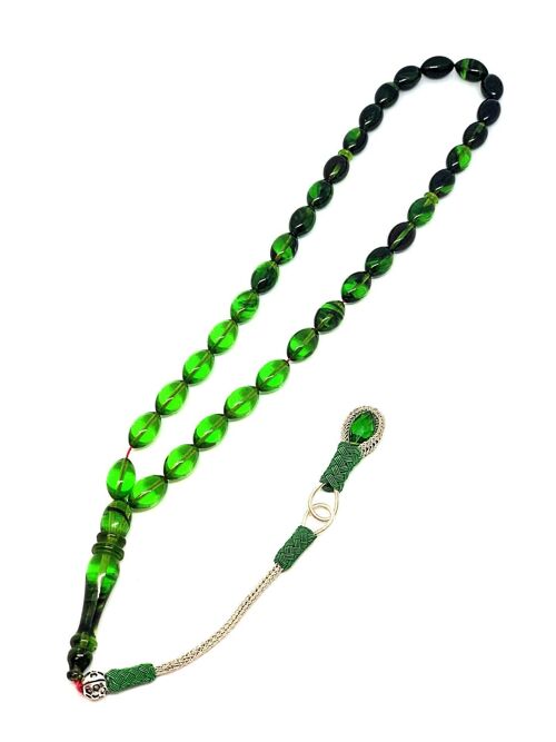 Luxurious Transparent Prayer Beads, Tesbih UK-957C / SKU507