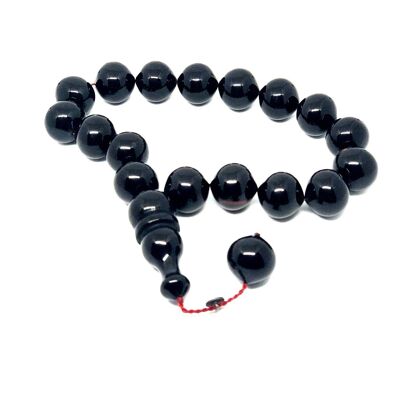 Black Prayer Beads, Tesbih By LRV / SKU516