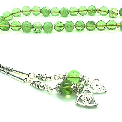 Light Green Prayer Beads, Tesbih LRV1K / SKU546