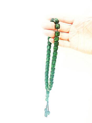 Perles de prière antiques en bakélite Catalin / SKU557 4