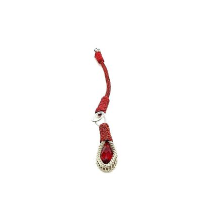 Red/white Copper with red zircon stone type 2 LRV11D / SKU568