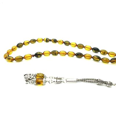 Fabouls Meditation & Prayer Beads, Kehribar Tesbih / SKU604