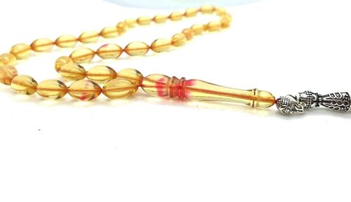 Honey & Red Combo Prayer Beads, Tesbih UK522 / SKU606