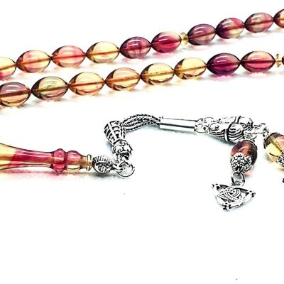 Colour Combo Prayer Beads, Kehribar Tesbih UK600 / SKU607