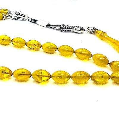 Amber Resin Prayer Beads, Kehribar Tasbih / SKU611