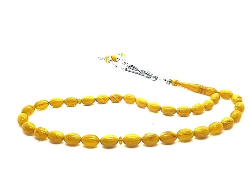 By LRV, Egg Yolk Prayer Beads, Tesbih / SKU637