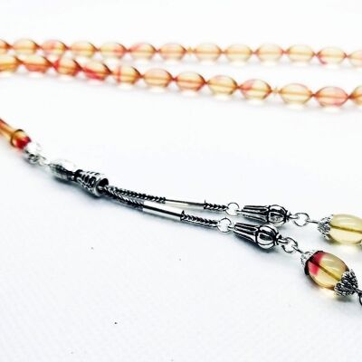 Rose Red Fade Prayer Beads, Tesbih UK820 / SKU640