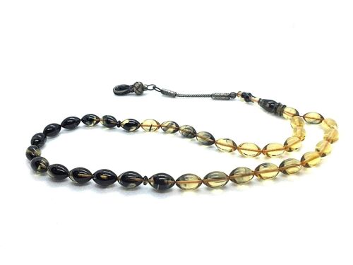 Handmade Silver Tassel Prayer Beads / SKU653