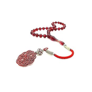 Perles de prière cerises fabuleuses, Kehribar Tesbih / SKU661 1